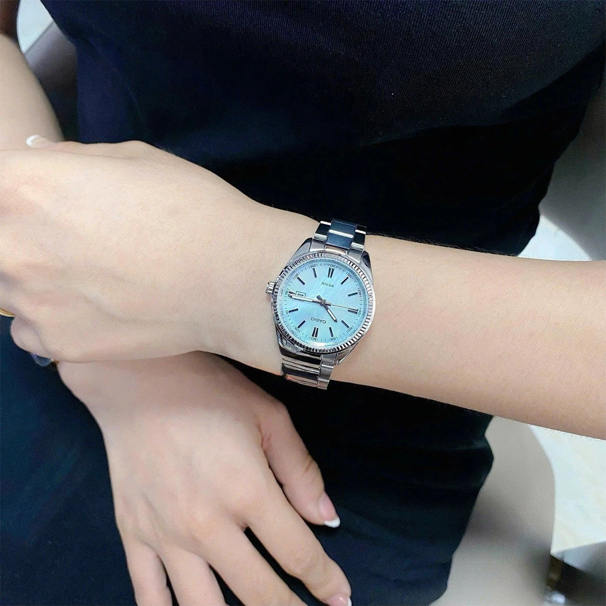 Дамски аналогов часовник Casio - Casio Collection - LTP-1302DS-2AVDF
