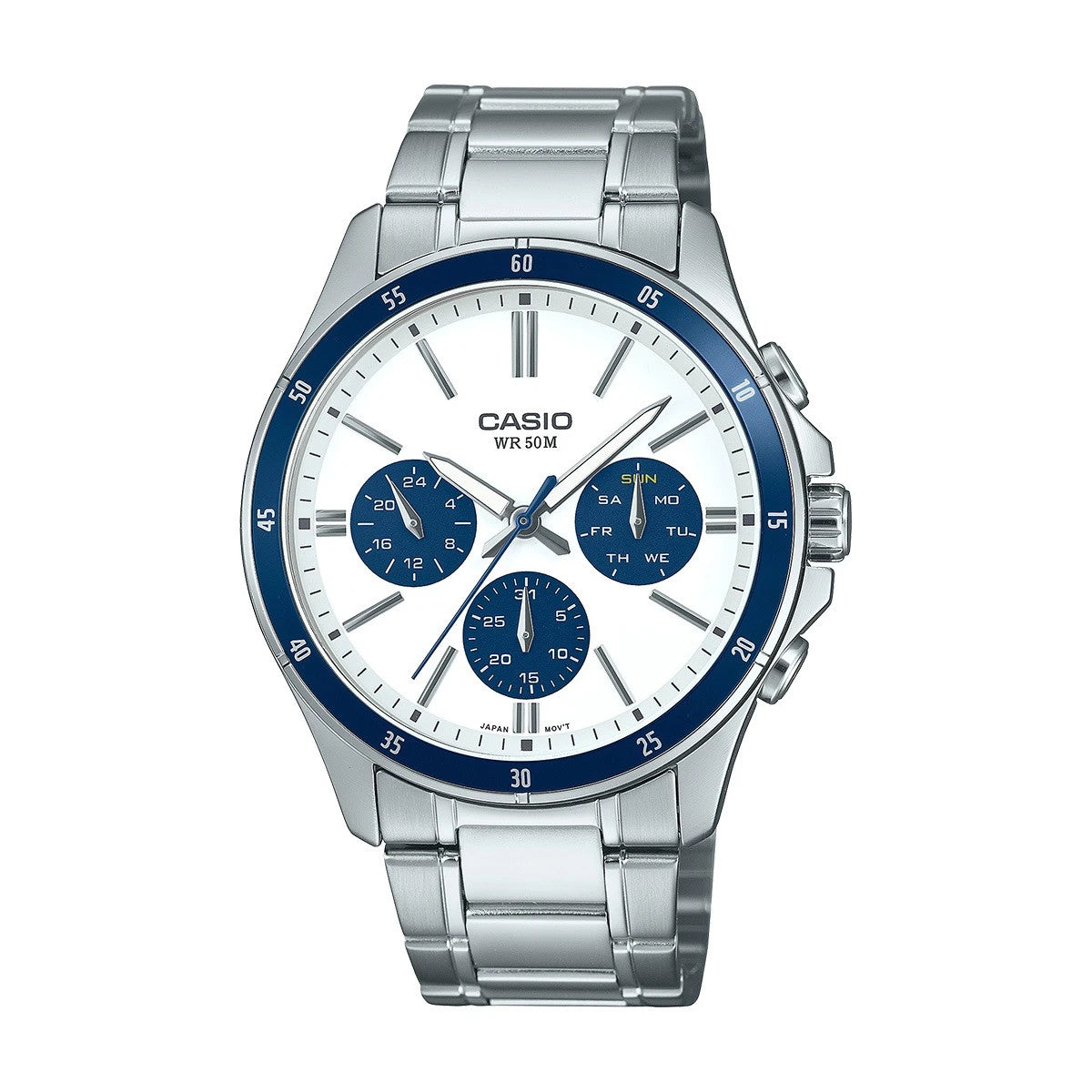 Мъжки аналогов часовник Casio Multi-Dial - Casio Collection - MTP-1374D-7AVDF