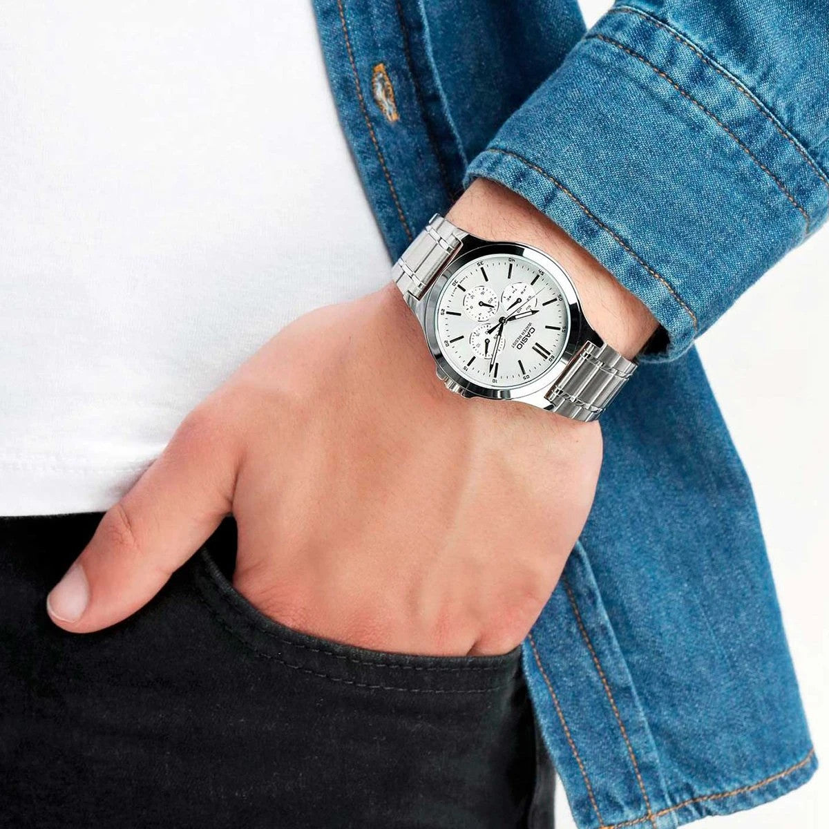 Мъжки часовник CASIO - MTP-V300D-7AUDF