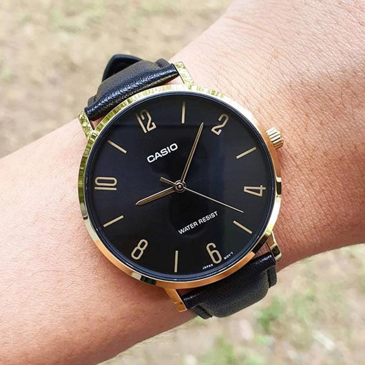 Мъжки аналогов часовник Casio - Casio Collection - MTP-VT01GL-1B2UDF