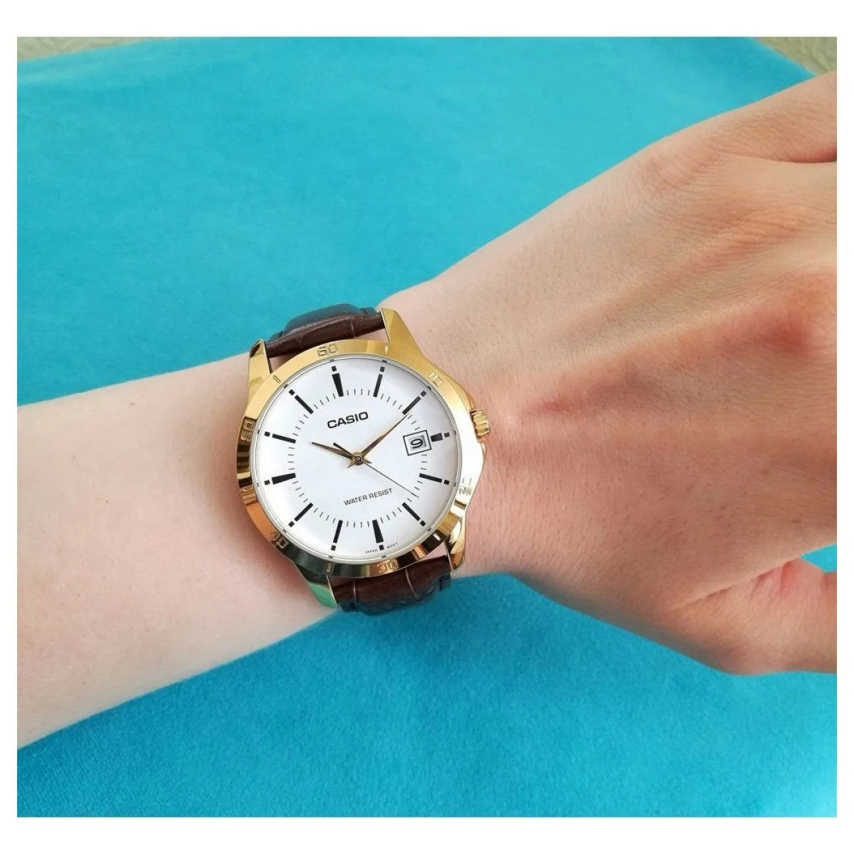 Мъжки аналогов часовник Casio - MTP-V004GL-7AUDF