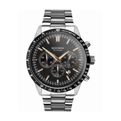 Мъжки аналогов часовник Sekonda Velocity Chronograph - S-30023.00