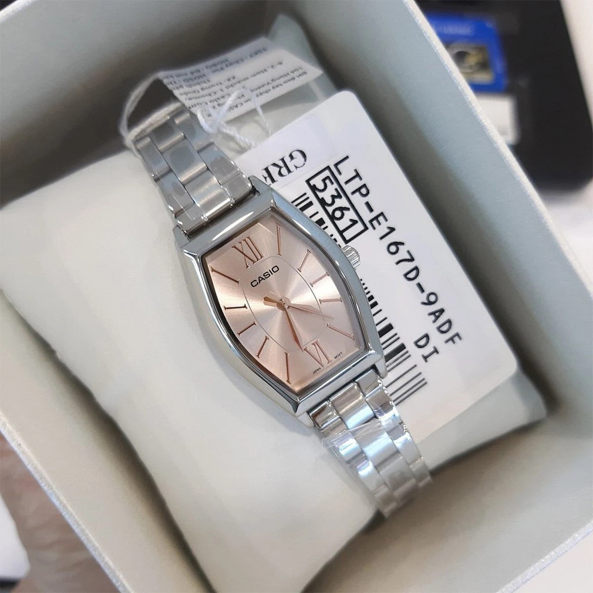 Дамски аналогов часовник Casio - LTP-E167D-9ADF