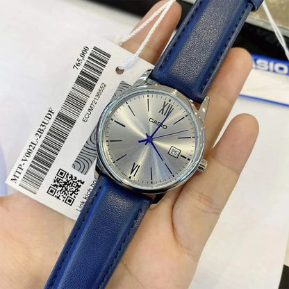 Мъжки аналогов часовник Casio - Casio Collection - MTP-V002L-2B3UDF