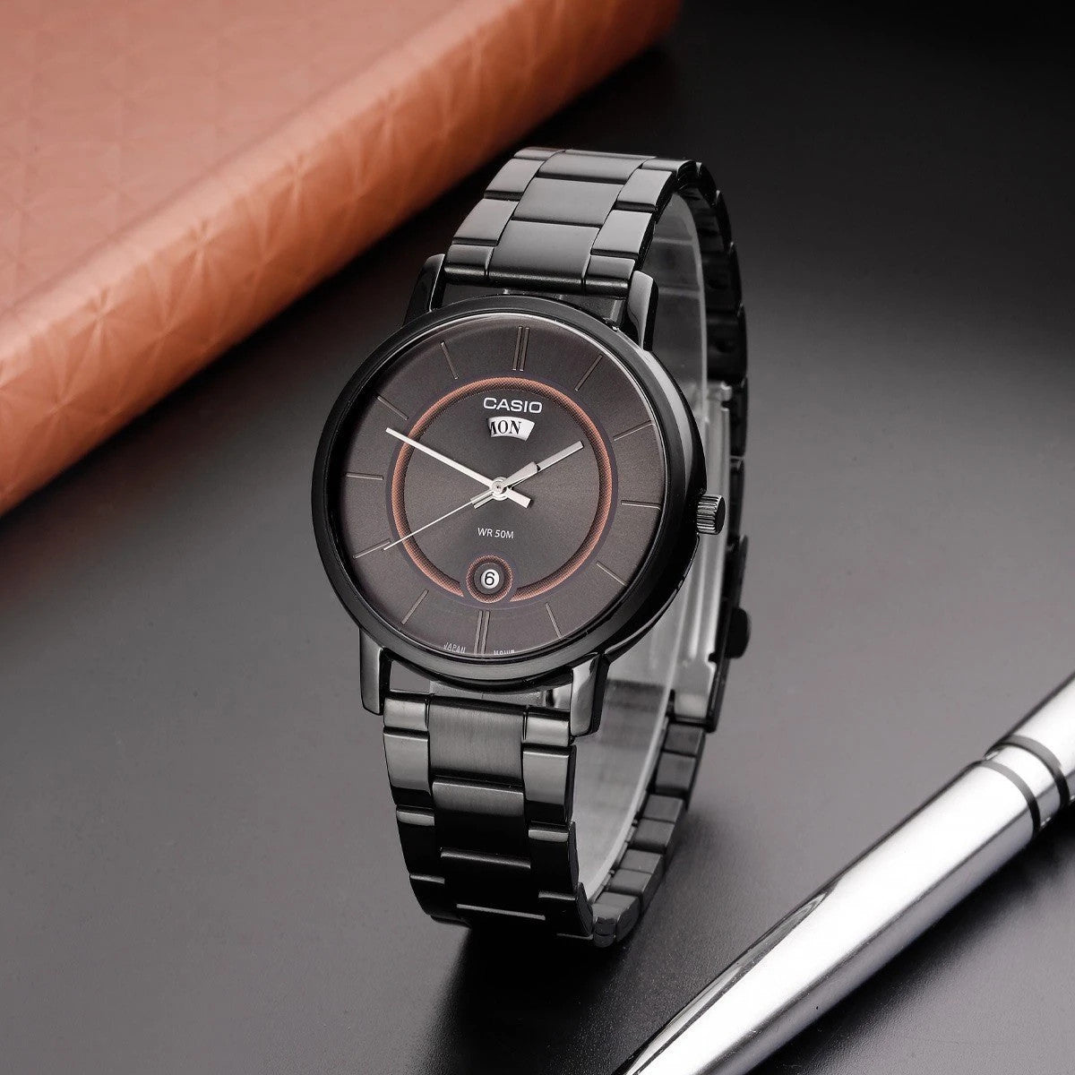 Мъжки аналогов часовник Casio - Casio Collection - MTP-B120B-8AVDF