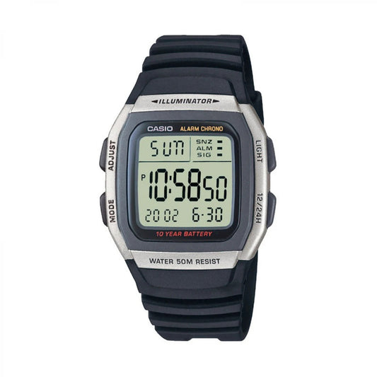 Мъжки дигитален часовник Casio - Casio Collection - W-96H-1AVDF