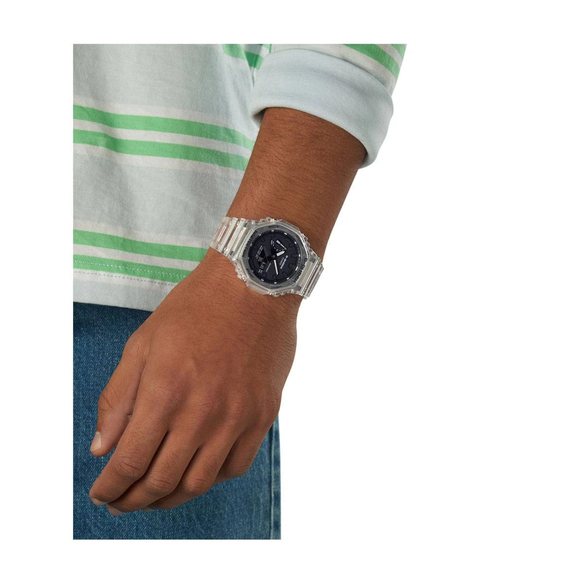 Мъжки часовник Casio G-Shock - GA-2100SKE-7AER
