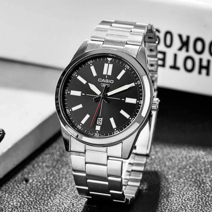 Мъжки аналогов часовник Casio - Casio Collection - MTP-VD02D-1EUDF