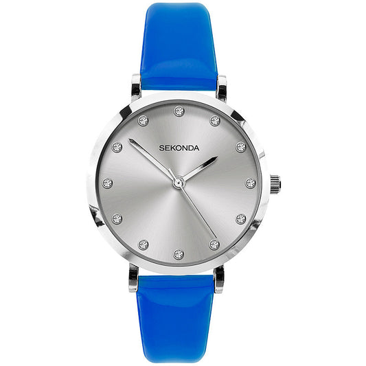 Дамски часовник Sekonda Editions Neon Blue - S-40013.00