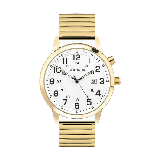 Мъжки аналогов часовник Sekonda Classic Indiglo - S-30128.00