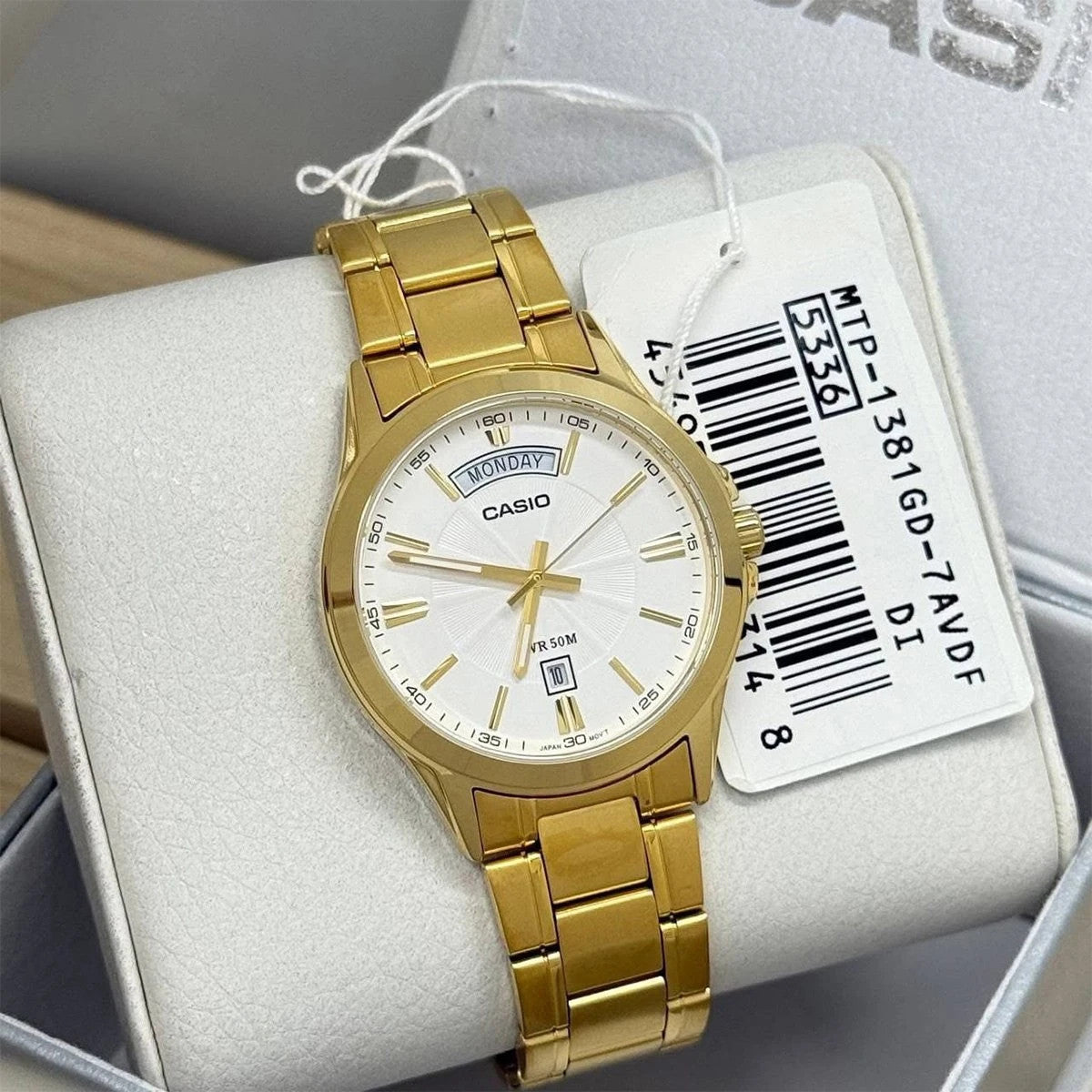 Мъжки аналогов часовник CASIO - Casio Collection - MTP-1381GD-7AVDF