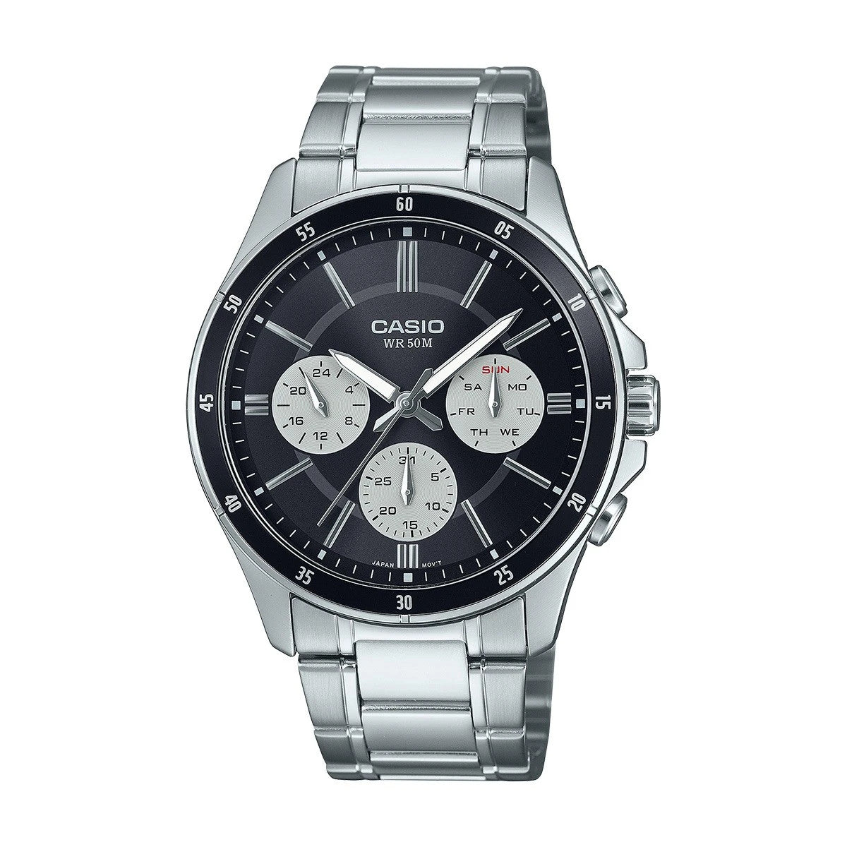 Мъжки аналогов часовник Casio Multi-Dial - Casio Collection - MTP-1374D-1A3VDF