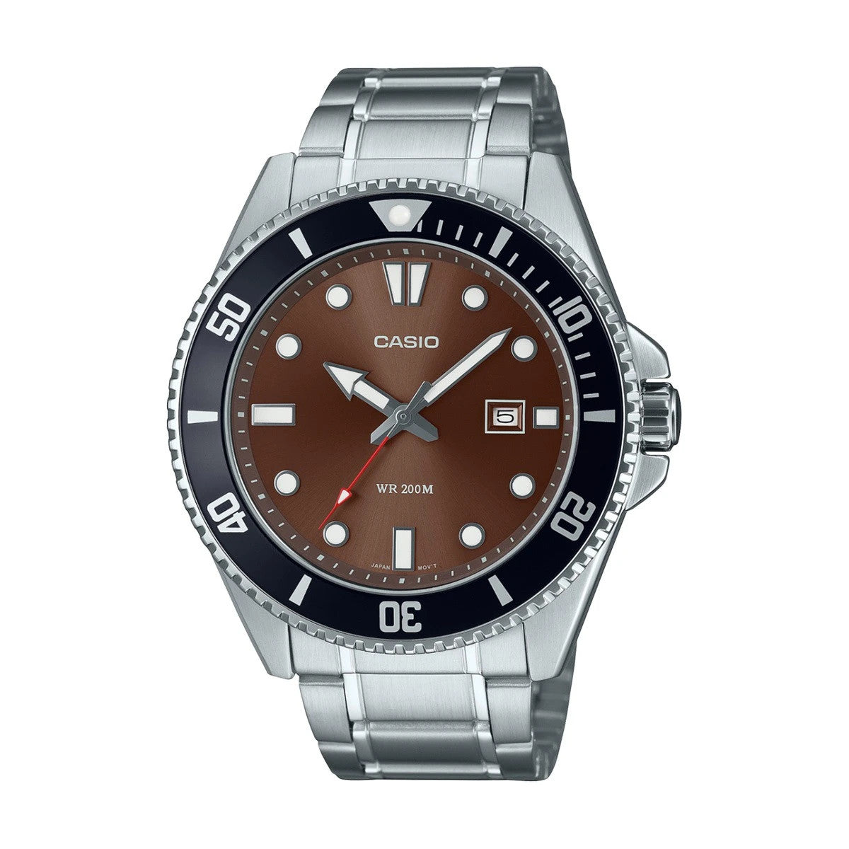 Мъжки аналогов часовник Casio Diving - MDV-107D-5AVDF
