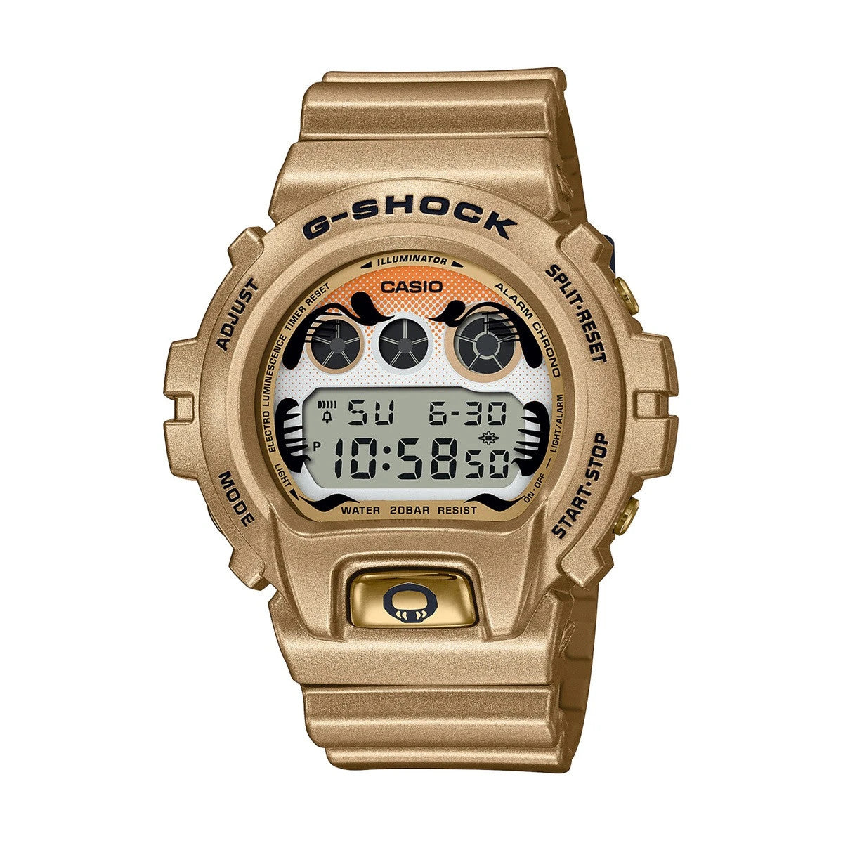 Мъжки часовник Casio G-Shock Daruma Limited Edition - DW-6900GDA-9ER