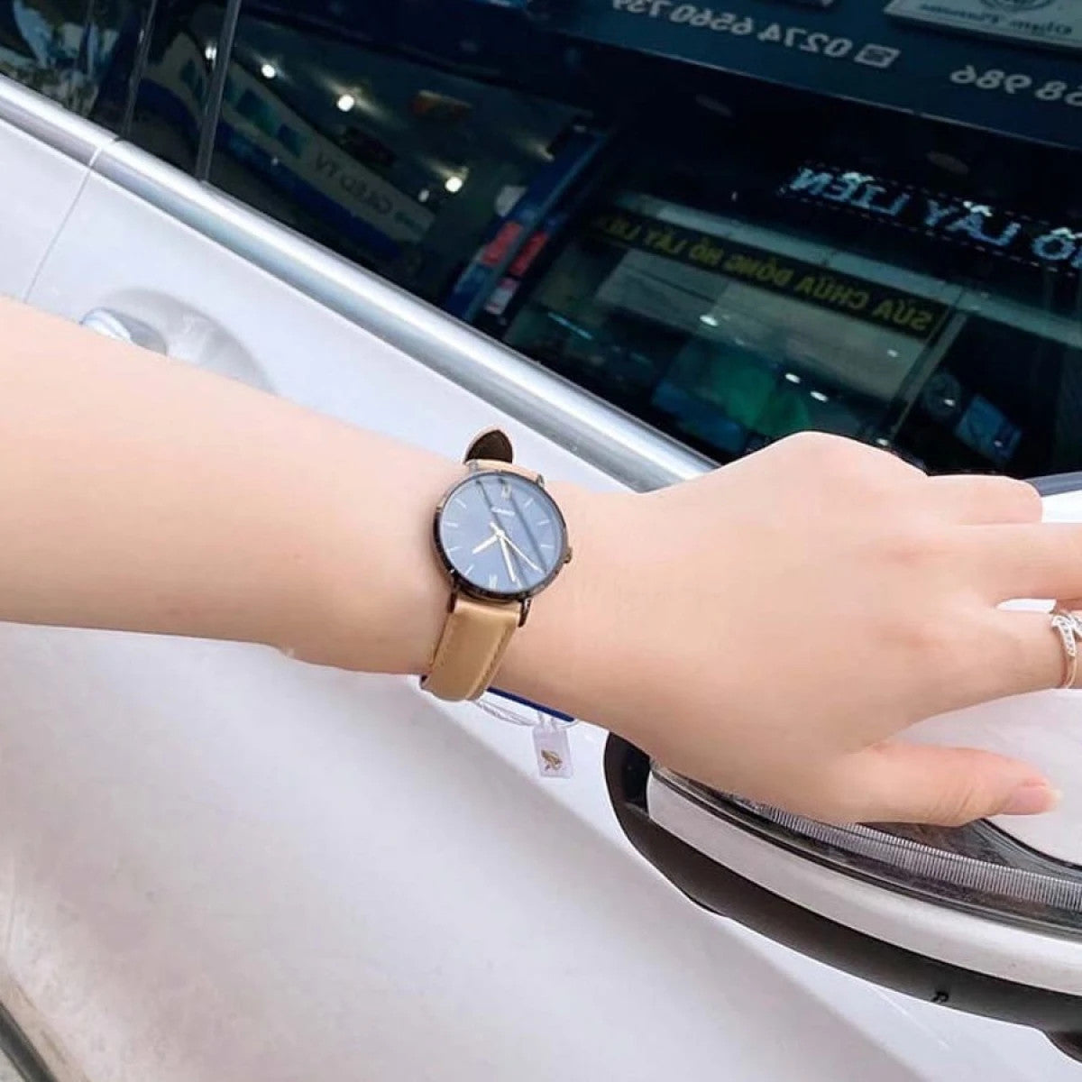Дамски аналогов часовник Casio - Casio Collection - LTP-VT02BL-1AUDF