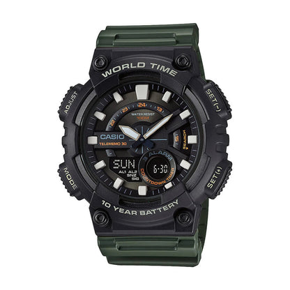 Мъжки дигитален часовник Casio - Casio Collection - AEQ-110W-3AVDF