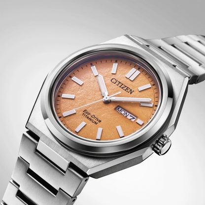 Мъжки часовник Citizen Eco-Drive Titanium  - AW0130-85ZE