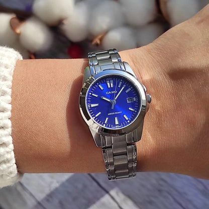 Дамски аналогов часовник Casio - Casio Collection - LTP-1215A-2A2DF