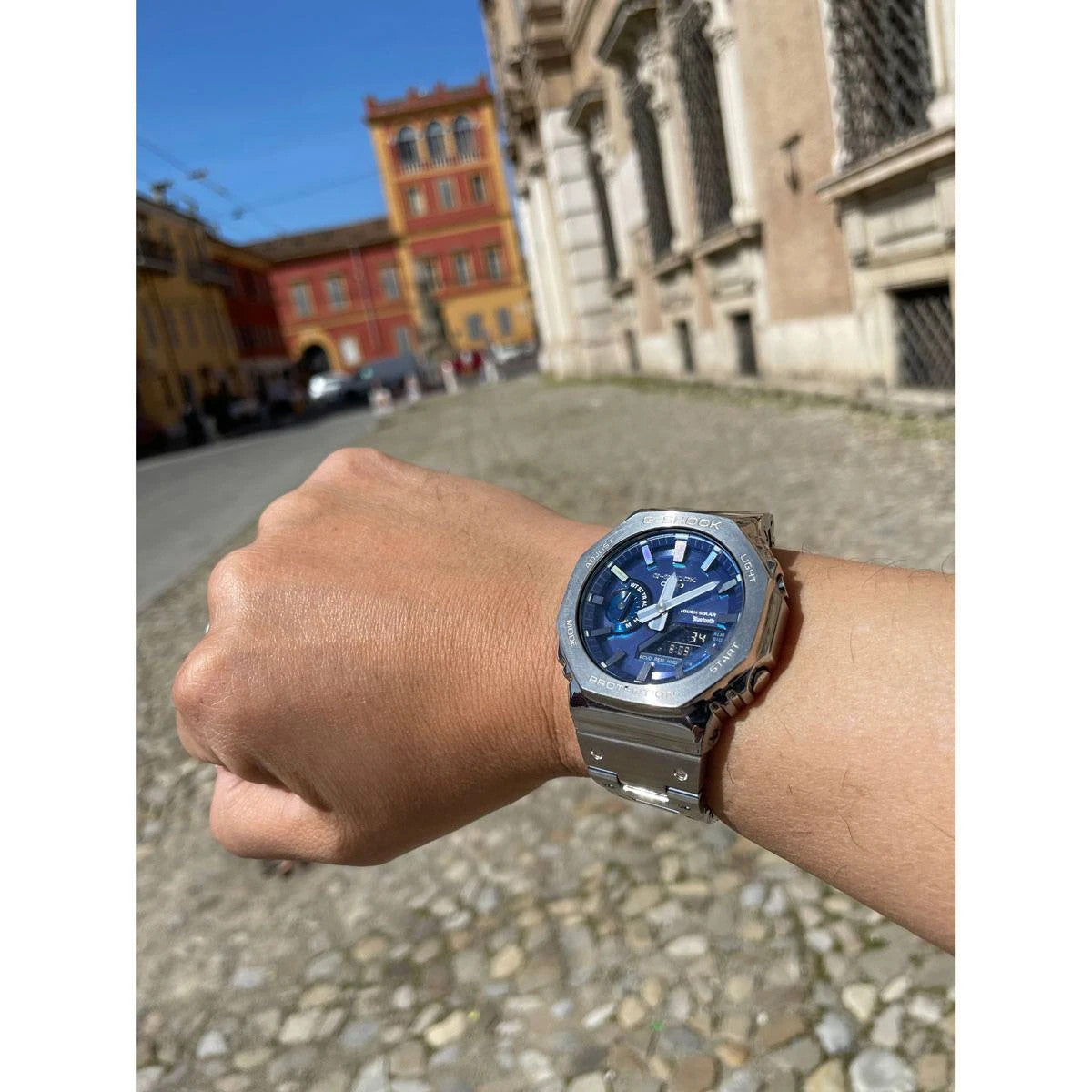 Мъжки часовник Casio G-Shock Bluetooth Solar - GM-B2100AD-2AER