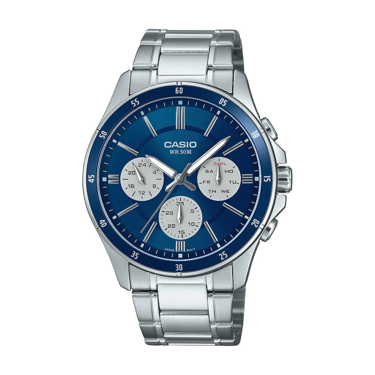 Мъжки аналогов часовник Casio - Casio Collection - MTP-1374D-2A3VDF
