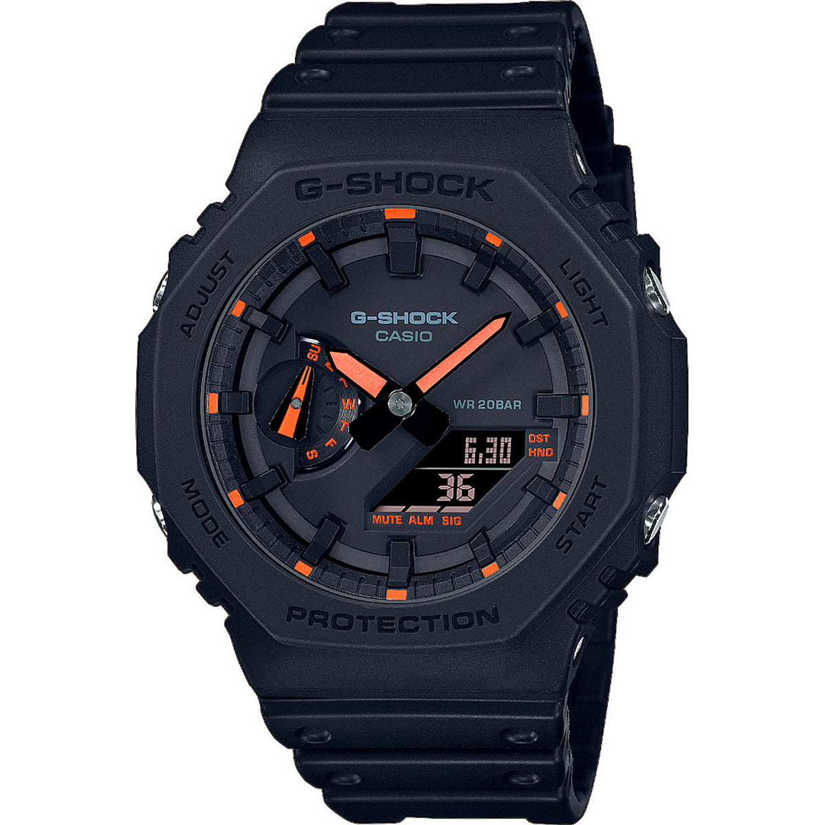 Мъжки часовник Casio G-Shock - GA-2100-1A4ER
