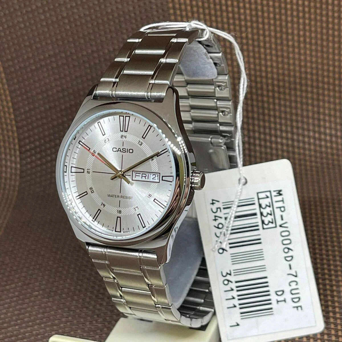 Мъжки аналогов часовник Casio - Casio Collection - MTP-V006D-7CUDF