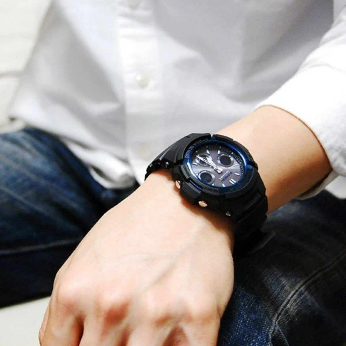 Мъжки часовник CASIO G-SHOCK - AWG-M100A-1AER