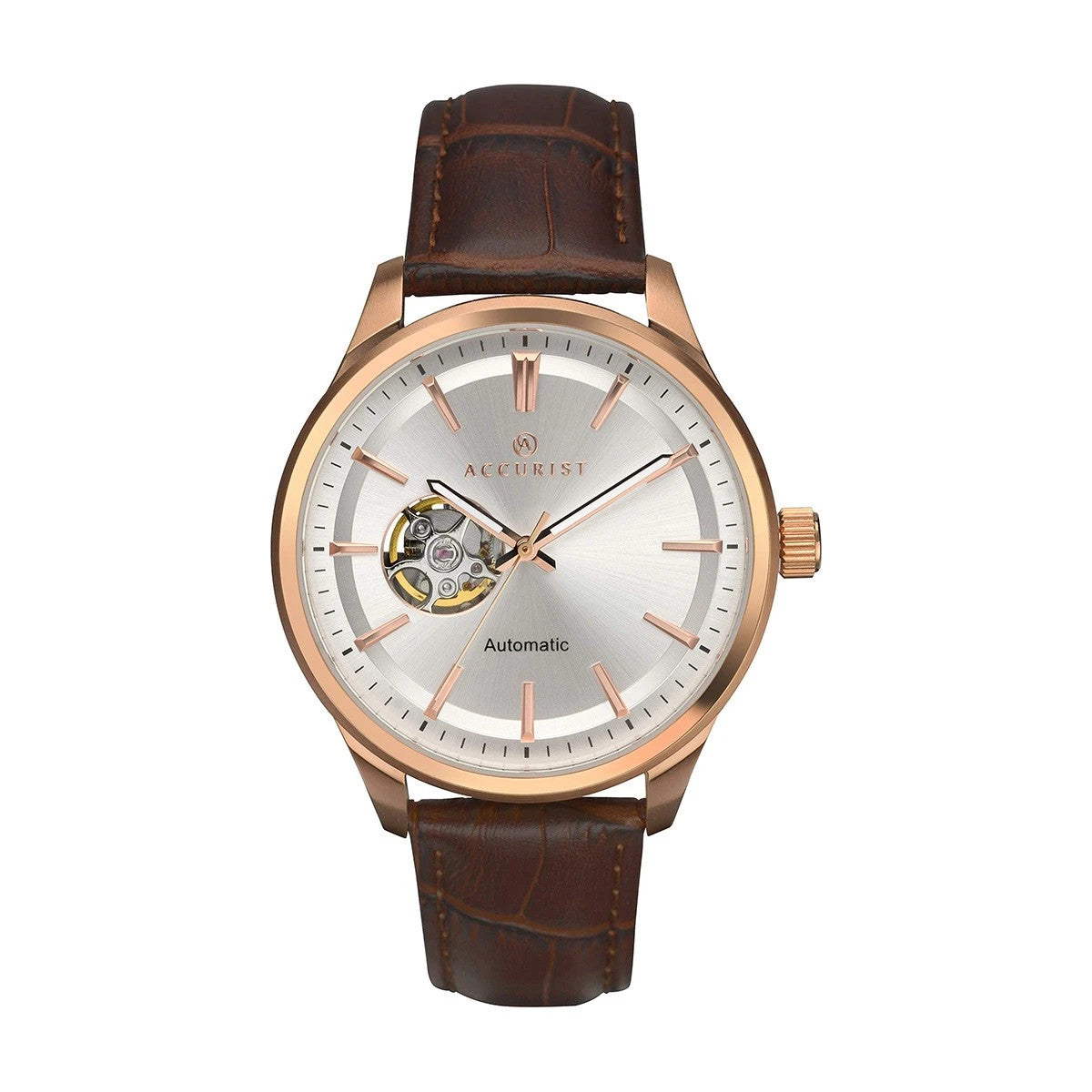 Мъжки автоматичен часовник Accurist Classic Open Heart - A-7702