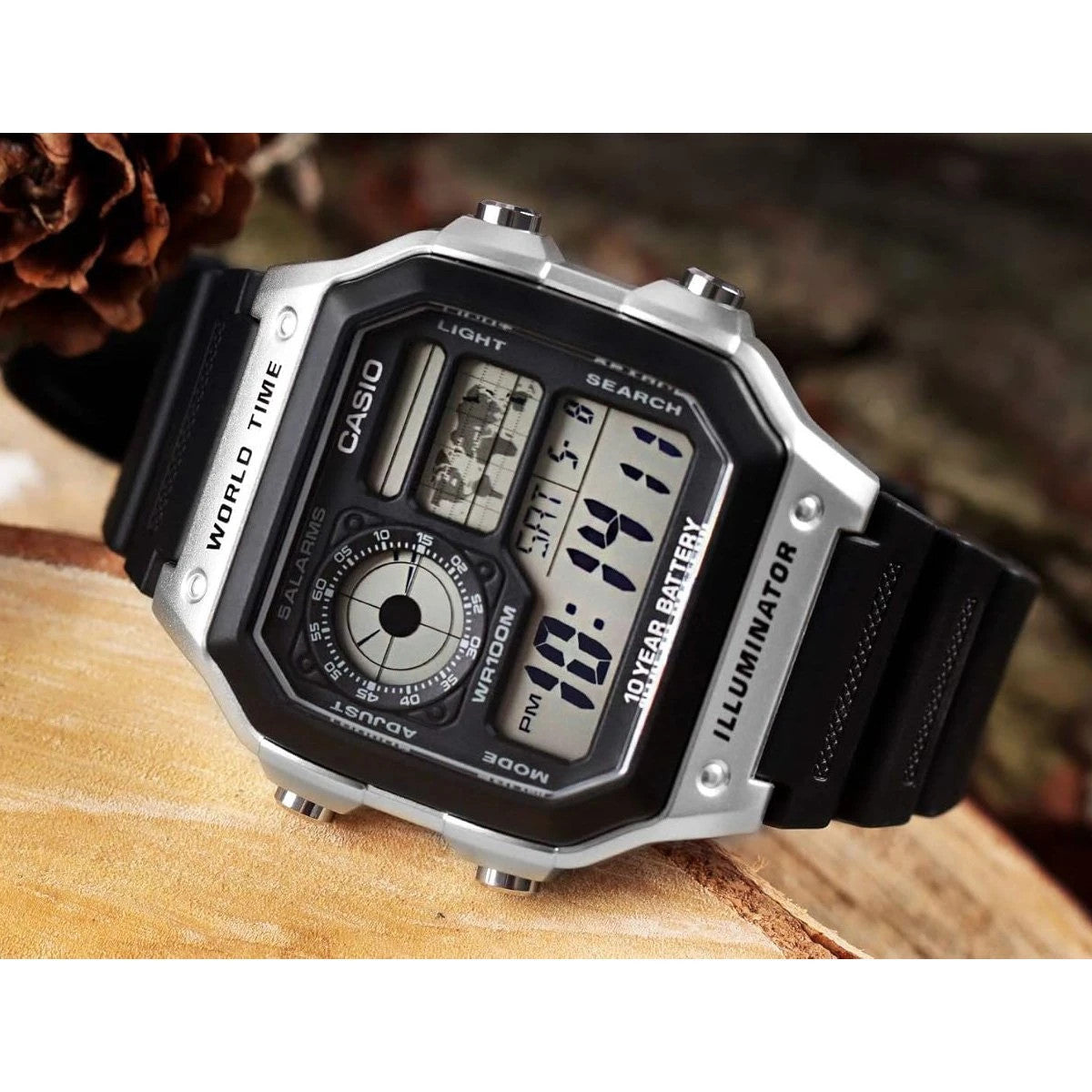 Мъжки часовник Casio - AE-1200WH-1CVEF