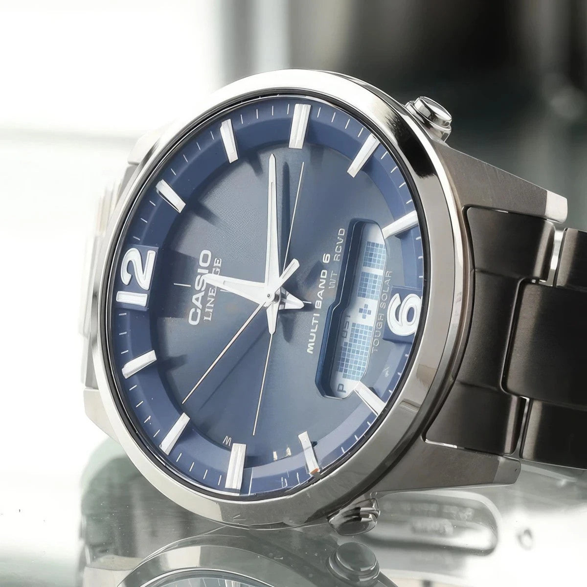 Мъжки часовник Casio Lineage Wace Ceptor Solar - LCW-M170D-2AER