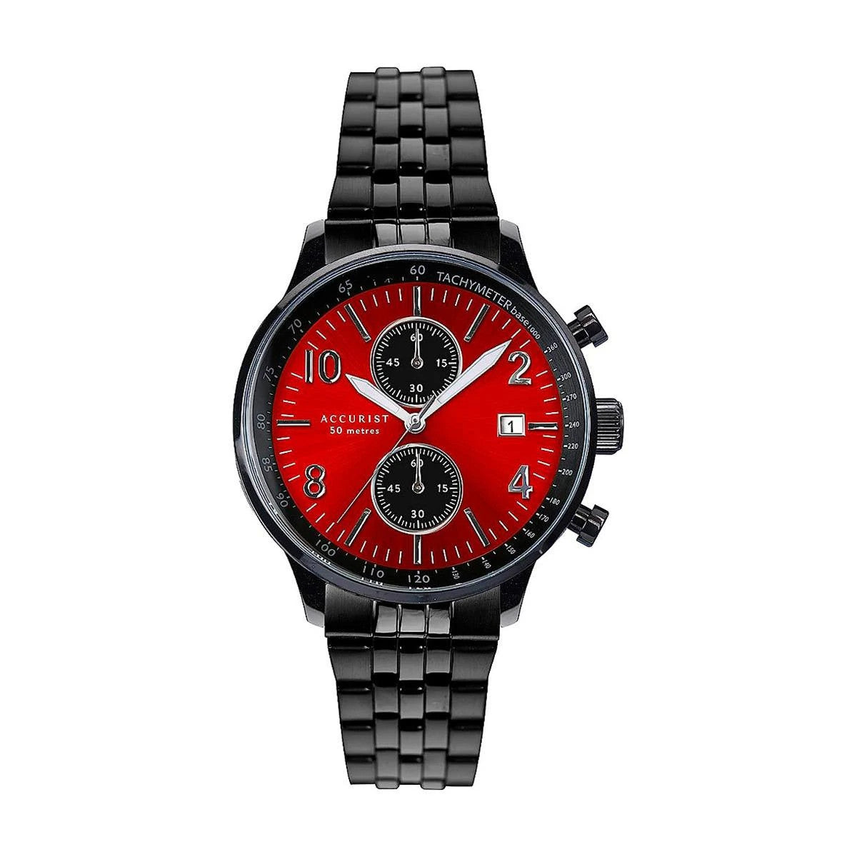 Мъжки аналогов часовник Accurist Chronograph - A-7383