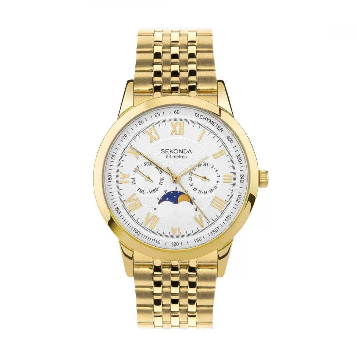 Мъжки часовник Sekonda Armstrong Moon Phase - S-30228.00
