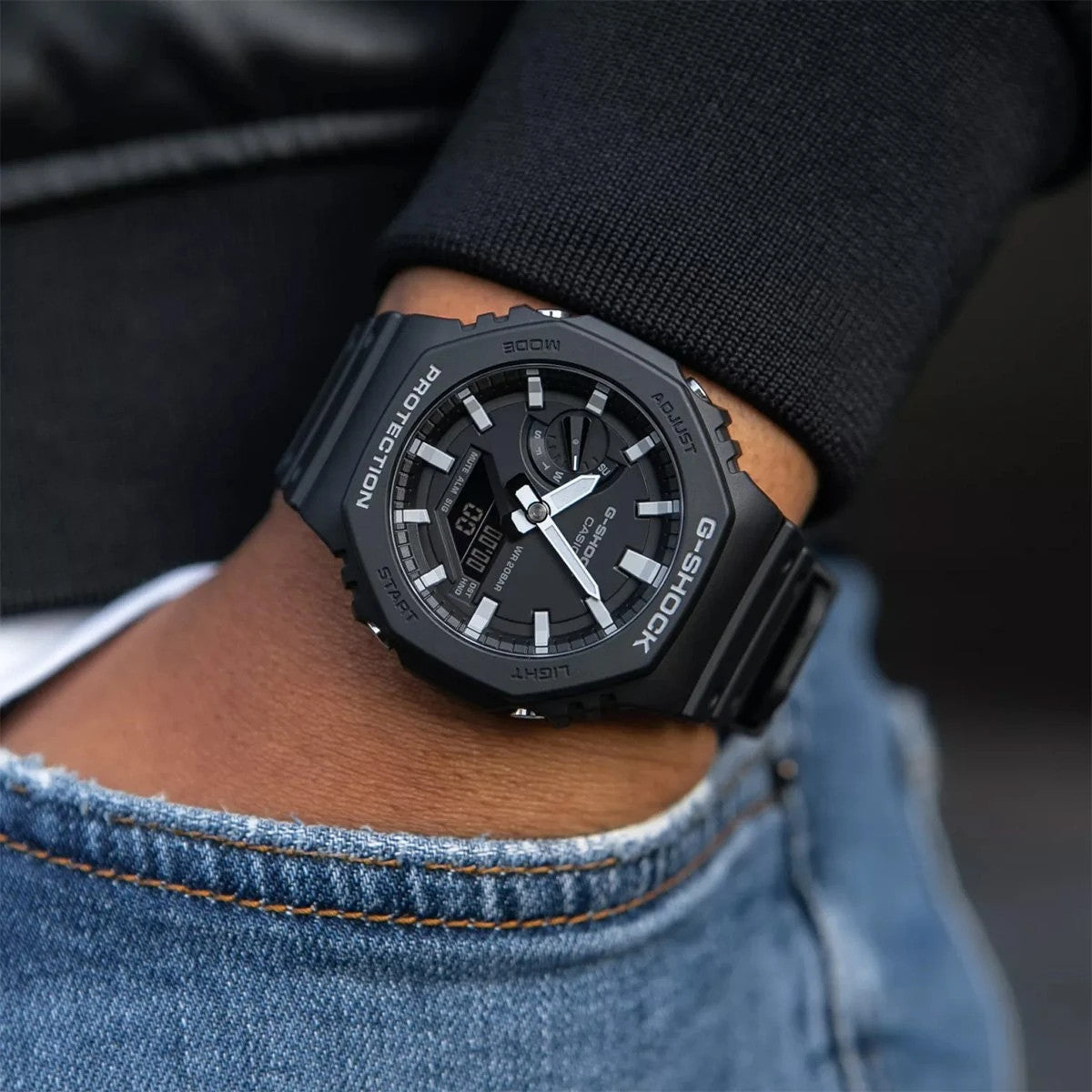 Мъжки часовник Casio G-Shock - GA-2100-1AER