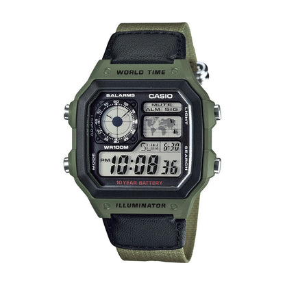 Мъжки часовник Casio - AE-1200WHB-3BVDF