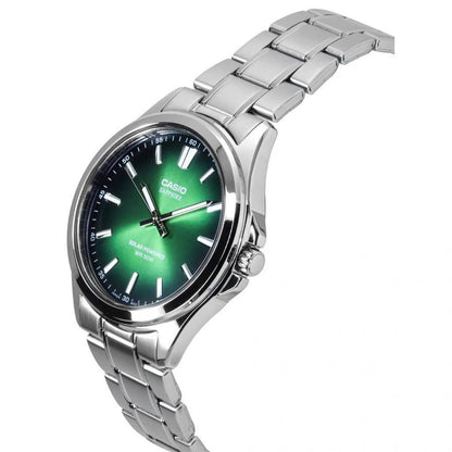 Мъжки аналогов часовник Casio Sapphire Solar - MTS-RS100D-3AVDF
