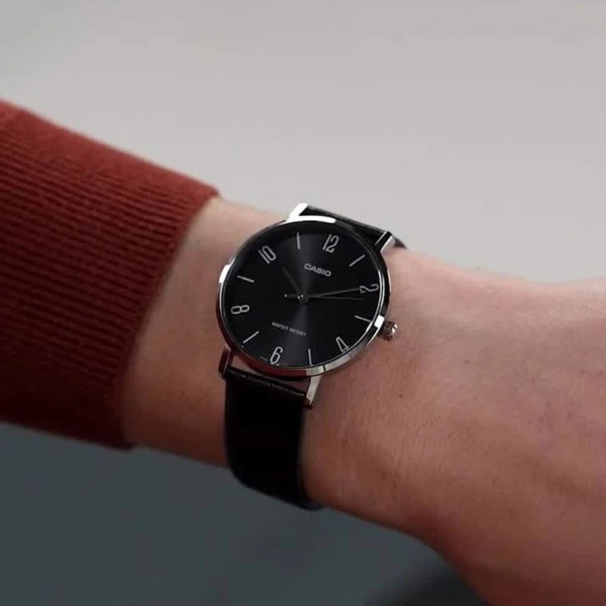 Мъжки аналогов часовник Casio - Casio Collection - MTP-VT01L-1B2UDF
