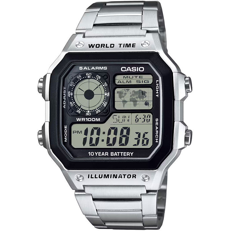 Мъжки часовник Casio - AE-1200WHD-1AVDF