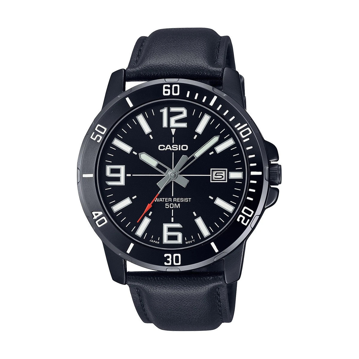 Мъжки аналогов часовник Casio - Casio Collection - MTP-VD01BL-1BVUDF