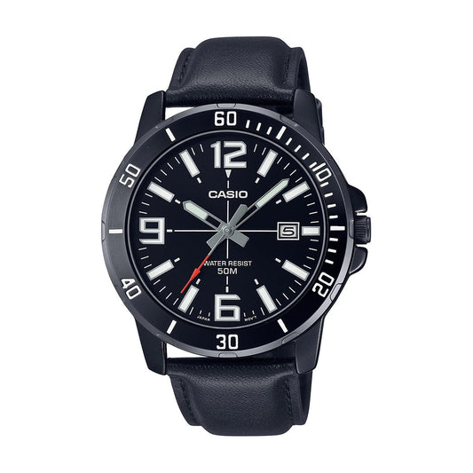 Мъжки аналогов часовник Casio - Casio Collection - MTP-VD01BL-1BVUDF
