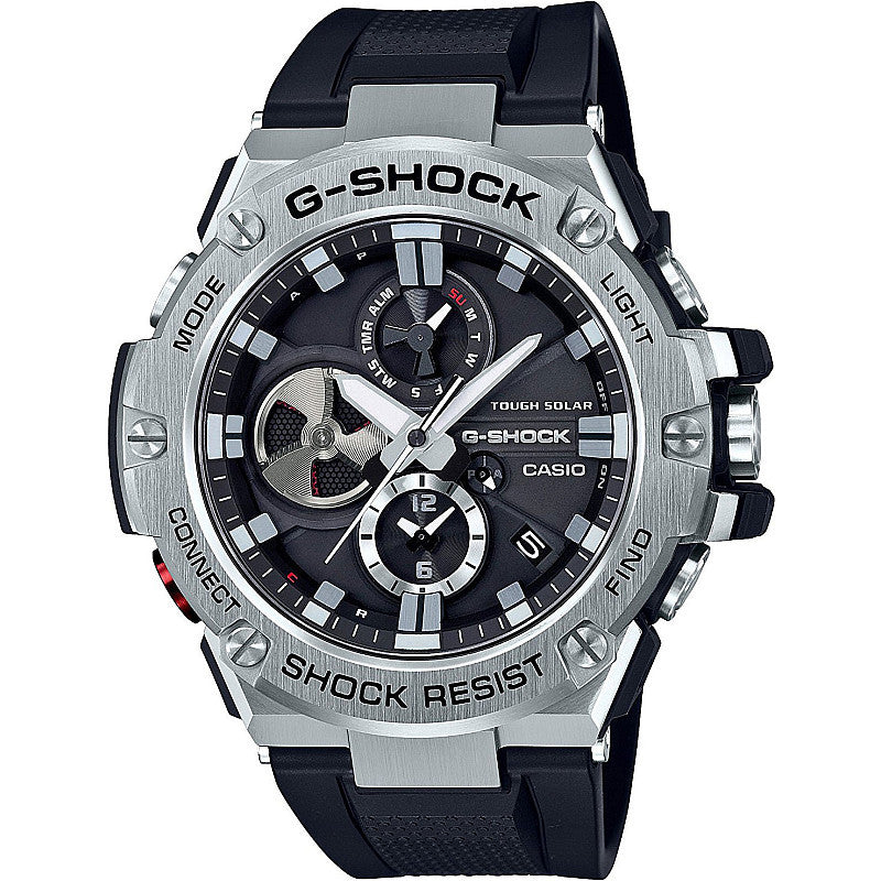 Мъжки часовник CASIO G-SHOCK WAVE CEPTOR SOLAR BLUETOOTH GST-B100-1AER