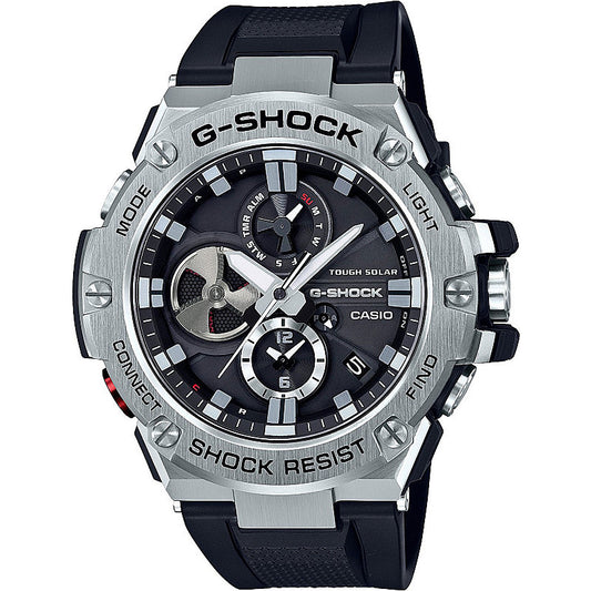 Мъжки часовник CASIO G-SHOCK WAVE CEPTOR SOLAR BLUETOOTH GST-B100-1AER