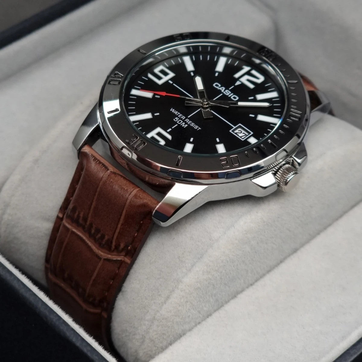 Мъжки аналогов часовник Casio - Casio Collection - MTP-VD01L-1BVUDF