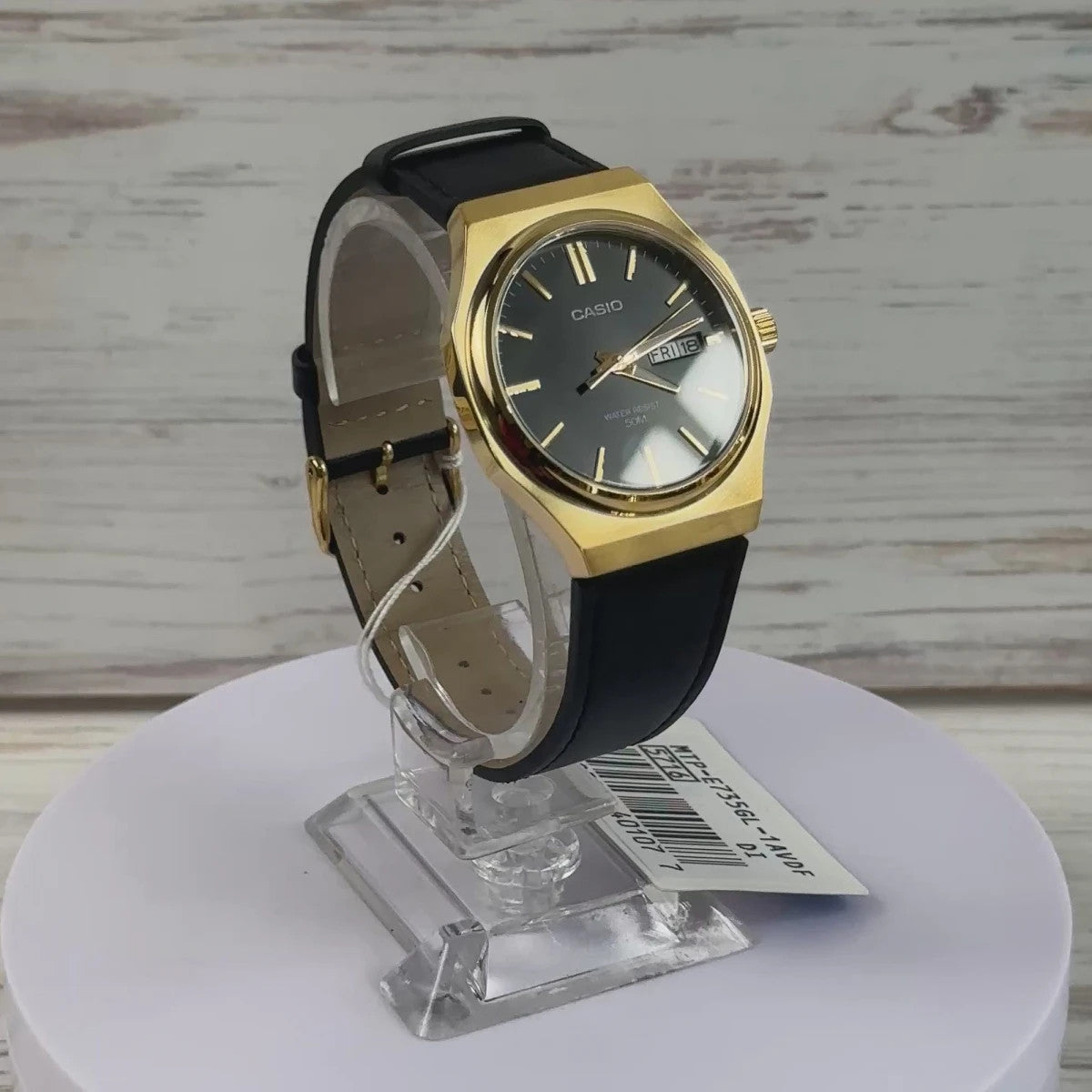 Мъжки аналогов часовник Casio - Casio Collection - MTP-E735GL-1AVDF