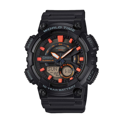 Мъжки дигитален часовник Casio - Casio Collection - AEQ-110W-1A2VDF
