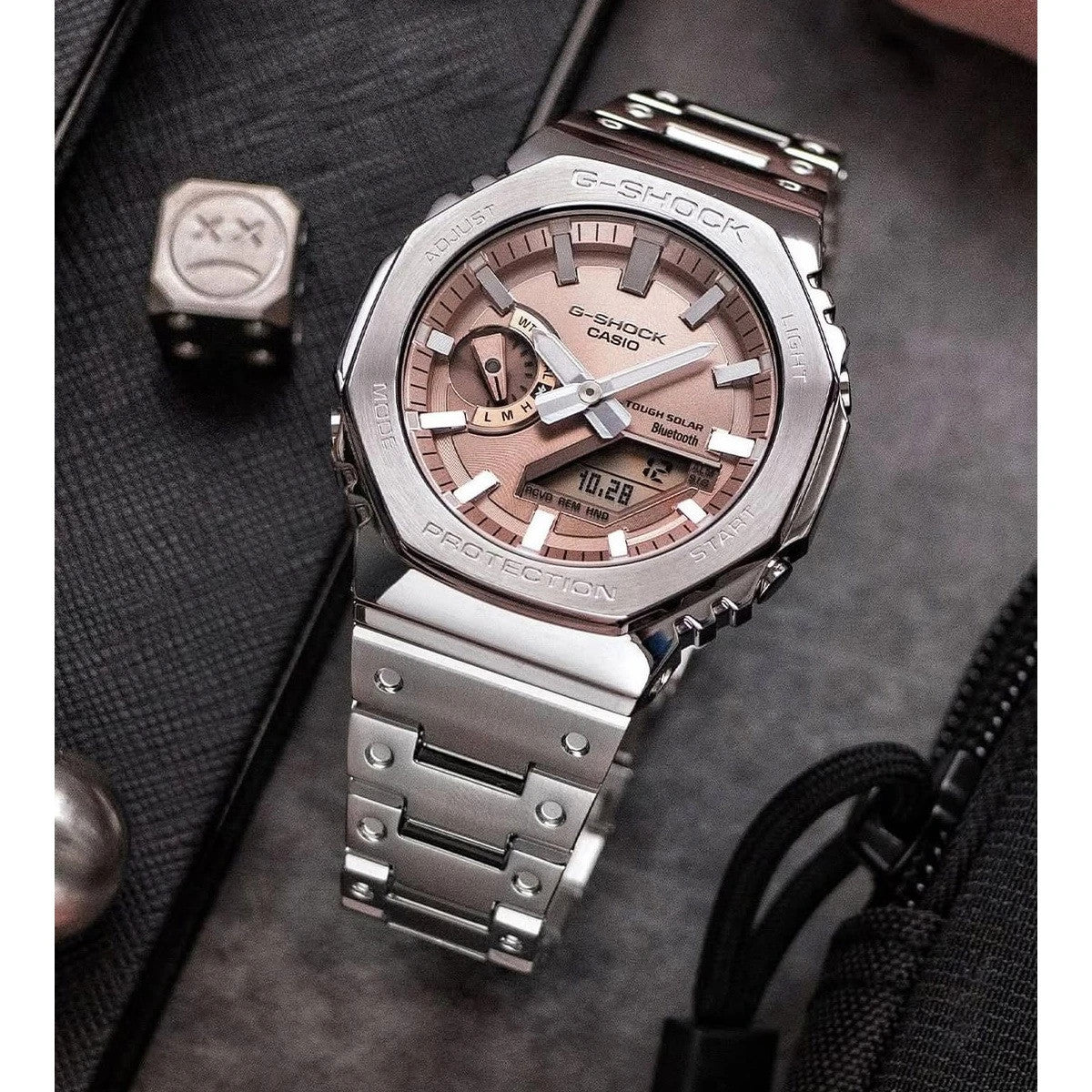 Мъжки часовник Casio G-Shock Solar Bluetooth - GM-B2100AD-5AER