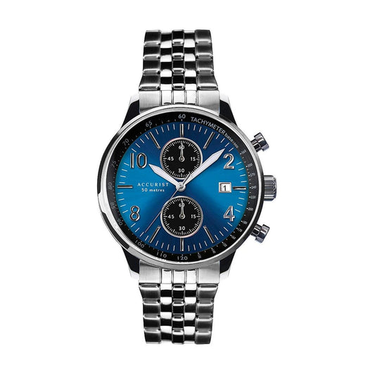 Мъжки аналогов часовник Accurist Chronograph - A-7385