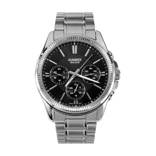 Мъжки аналогов часовник Casio Multi-Dial - Casio Collection - MTP-1375D-1AVDF