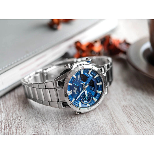 Мъжки часовник Casio Edifice Bluetooth Solar - ECB-2300D-2AEF