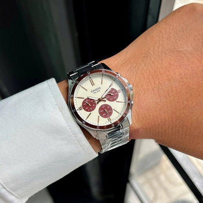 Мъжки аналогов часовник Casio - Casio Collection - MTP-1374D-5A2VDF