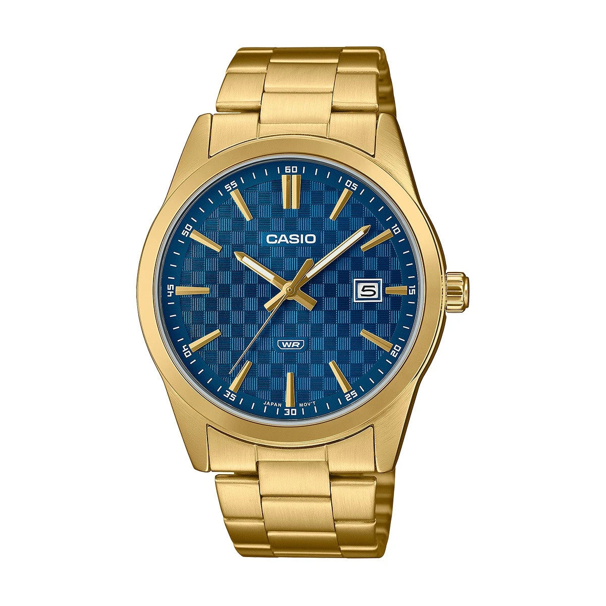 Мъжки аналогов часовник Casio - Casio Collection - MTP-VD03G-2AUDF